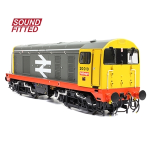 35-357ASF - Class 20/0 Disc Headcode 20010 BR Railfreight (Red Stripe) SOUND FITTED - 4