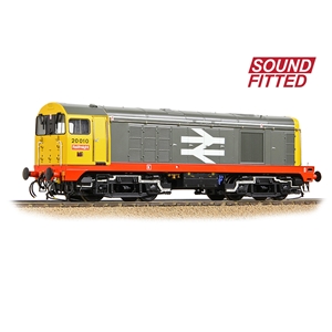 35-357ASF - Class 20/0 Disc Headcode 20010 BR Railfreight (Red Stripe) SOUND FITTED