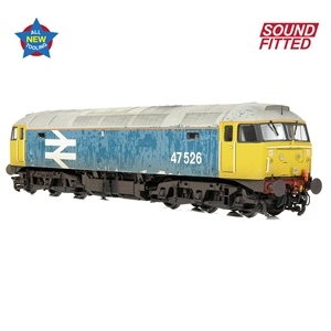 35-421SF Class 47/4 47526 BR Blue (Large Logo) SOUND FITTED -11