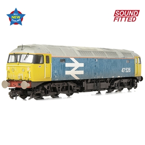 35-421SF Class 47/4 47526 BR Blue (Large Logo) SOUND FITTED -8