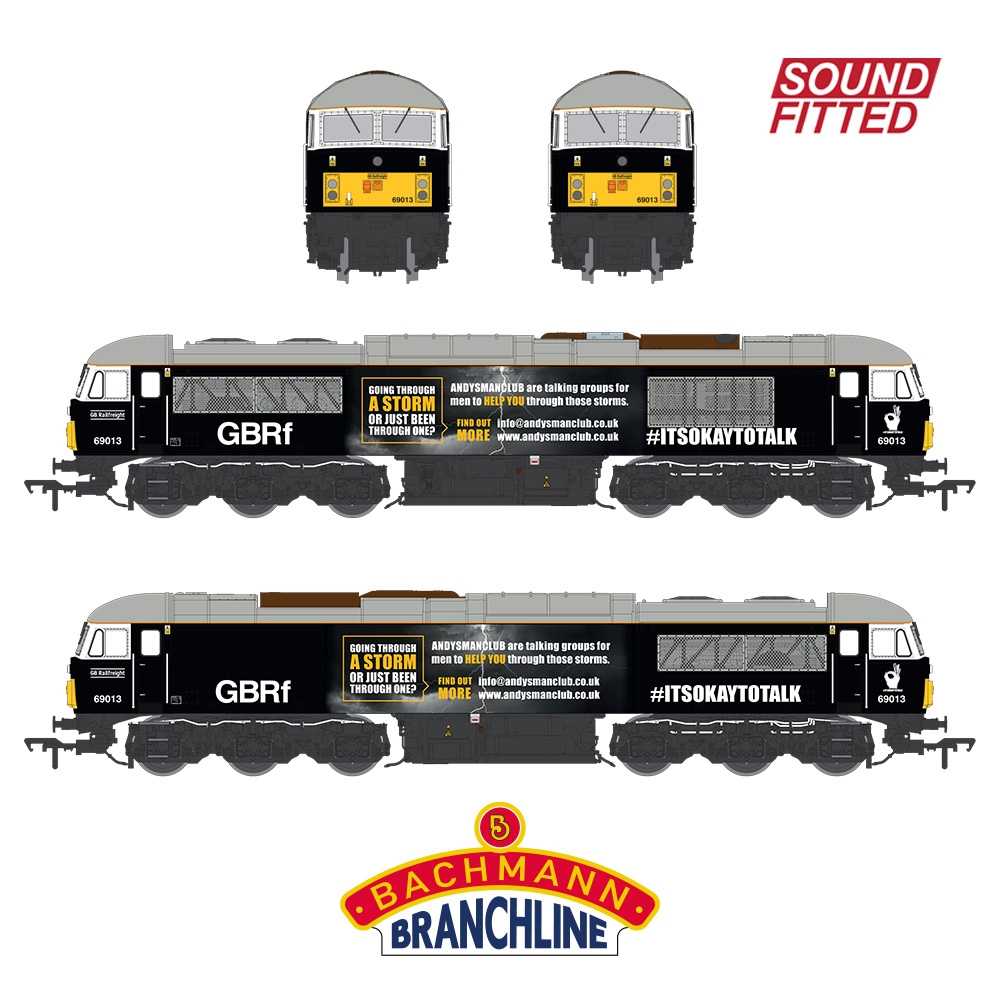 Class 69 69013 Andy's Man Club GBRf Black