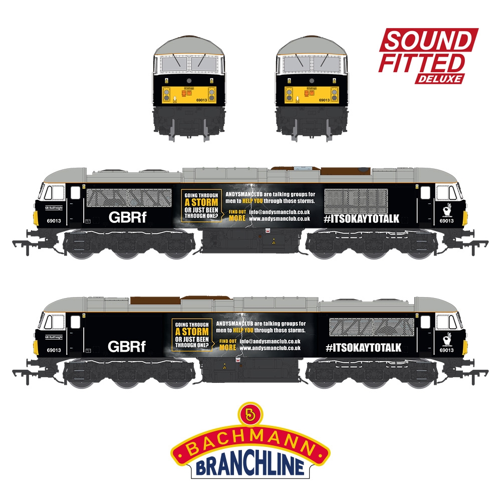 Class 69 69013 Andy's Man Club GBRf Black