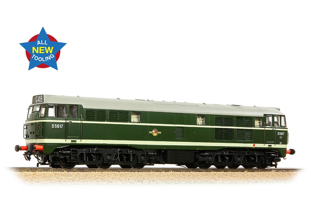 Bachmann Europe plc - Class 30 D5617 BR Green (Late Crest)