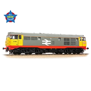35-821 Class 31/1 Refurbished 31180 BR Railfreight (Red Stripe)