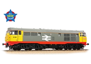 35-821A Class 31/1 Refurbished 31149 BR Railfreight (Red Stripe)
