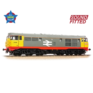 35-821SF Class 31/1 Refurbished 31180 BR Railfreight (Red Stripe)