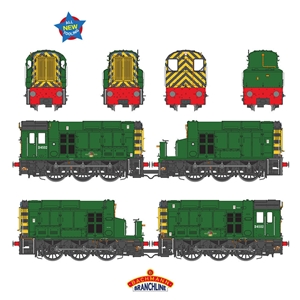 Class 13 D4502 BR Green (Wasp Stripes)