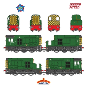 Class 13 D4502 BR Green (Wasp Stripes)