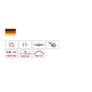 6-Axle Heavy Load Wagon Type Sammp Bundeswehr Ep.Iv