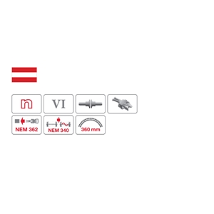 6-Axle Heavy Load Wagon Type Salmmnp StLB Ep.VI Weathered