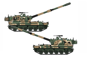 Korean Army K9A1 Self-Propelled Howitzer