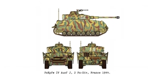 German Army PzKpfw IV Ausf H Medium Tank