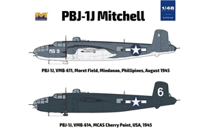 US Marine Corps PBJ-1J Mitchell Medium Bomber Aircraft
