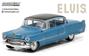 Elvis Presley (1935-77) - 1955 Cadillac Fleetwood Series 60 Blue