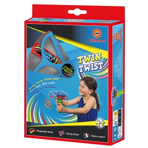 Twin Twist - spinning toy with starter