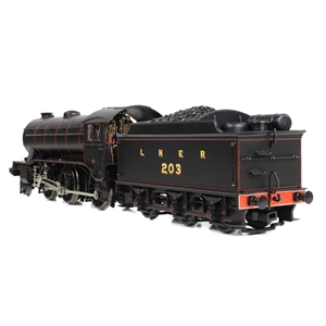 LNER K3 Flared Tender 203 LNER Lined Black