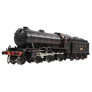 LNER K3 Flared Tender 203 LNER Lined Black