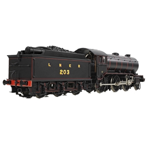 LNER K3 Flared Tender 203 LNER Lined Black