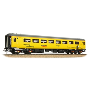 BR Mk2F ex-TSO Structure Gauging Train Coach Network Rail Yellow