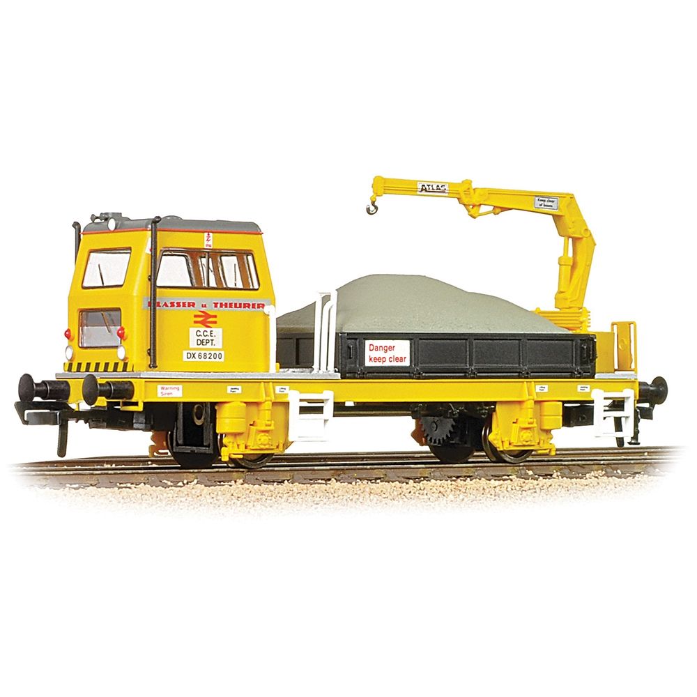 Plasser OWB10 Crane BR Departmental Yellow
