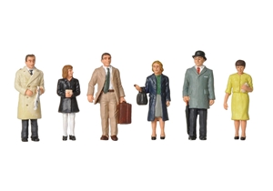 1960s/'70s Standing Station Passengers
