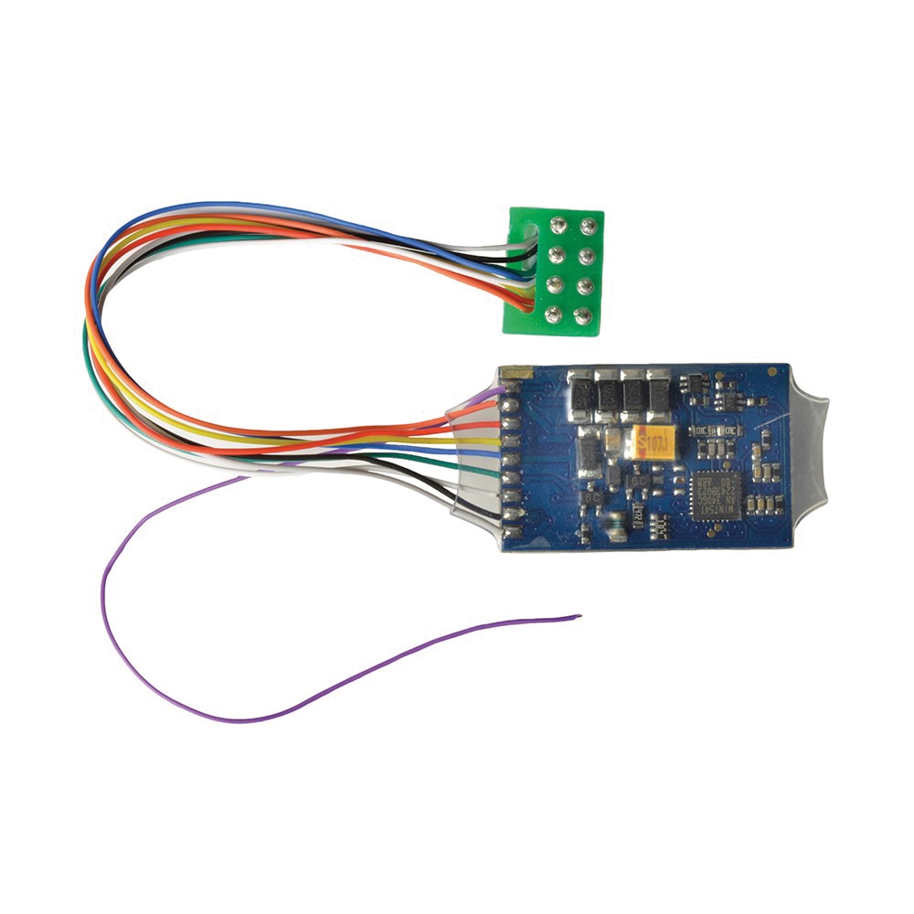 8 Pin DCC Loco-Decoder (with Brake Button function)