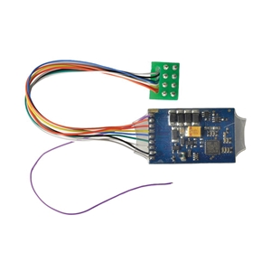 8 Pin DCC Loco-Decoder (with Brake Button function)