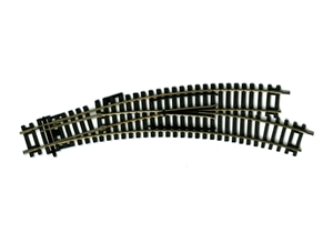 Right-Hand Curved Point Radii 438mm Arcs 22.5 & 33.75°