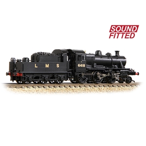 LMS Ivatt 2MT 6418 LMS Black