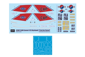 US Civil Air Patrol Cessna 172 Skyhawk Light Aircraft