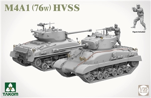 US Army M4A1(76w) Sherman HVSS Medium Tank