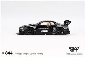 Nissan Skyline LB-ER34 Super Silhoutte Black