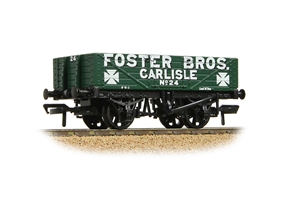5 Plank Wagon Wooden Floor 'Foster Bros.' Green