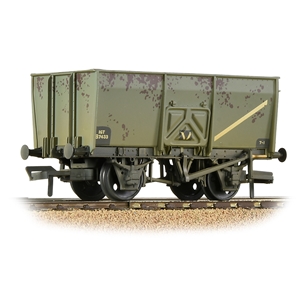 37-425B 16T Steel Slope-Sided Mineral Wagon BR Grey (Early)
