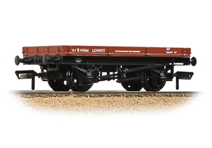 1 Plank 'Lowfit' Wagon BR Bauxite (Late)