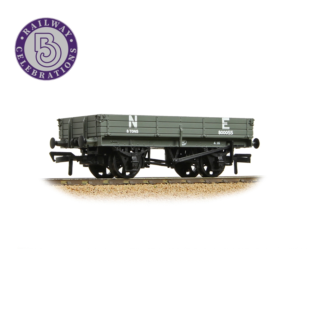 3 Plank Wagon North Eastern Railway 'NE' Grey