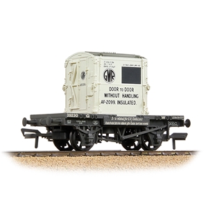 37-975B Conflat Wagon GWR Grey With 
