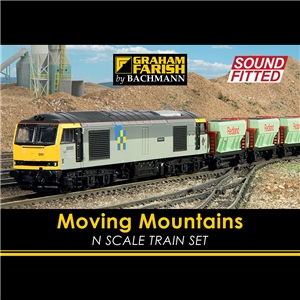 370-221SF Moving Mountains Train Set SOUND FITTED