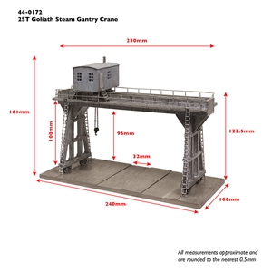 25T Goliath Steam Gantry Crane