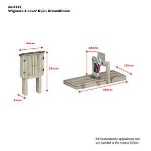 Wigmore 4 Lever Open Groundframe