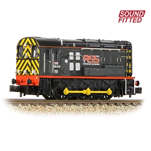 371-010SF Class 08 08441 RSS Railway Support Services Rear