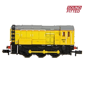 371-011SF Class 08 08417 Network Rail Yellow -2