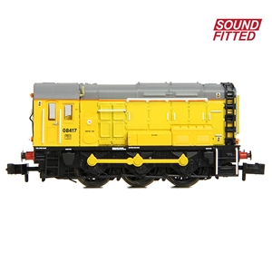 371-011SF Class 08 08417 Network Rail Yellow -3