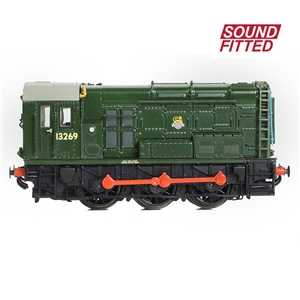 371-013ASF Class 08 13269 BR Green (Early Emblem) SOUND FITTED - SIDE 01