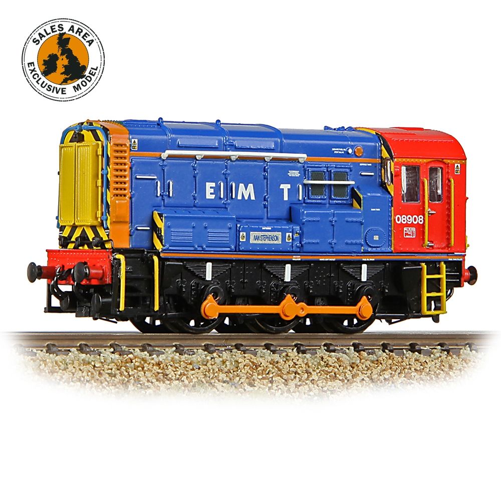Class 08 08908 East Midlands Trains