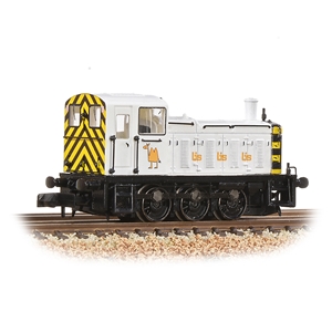 371-065 Class 03 Ex-D2054 British Industrial Sand White Rear