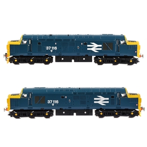371-450SD Class 37/0 37116 BR Blue (Large Logo)