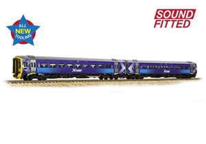 371-851SF Class 158 2-Car DMU 158711 ScotRail Saltire SOUND FITTED