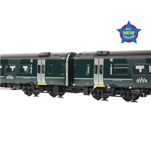 371-857 Class 158 2-Car DMU 158766 GWR Green (FirstGroup)-1