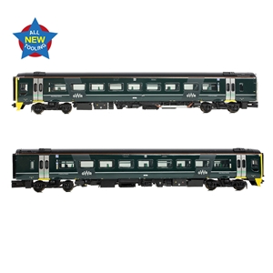 371-857 Class 158 2-Car DMU 158766 GWR Green (FirstGroup)-3